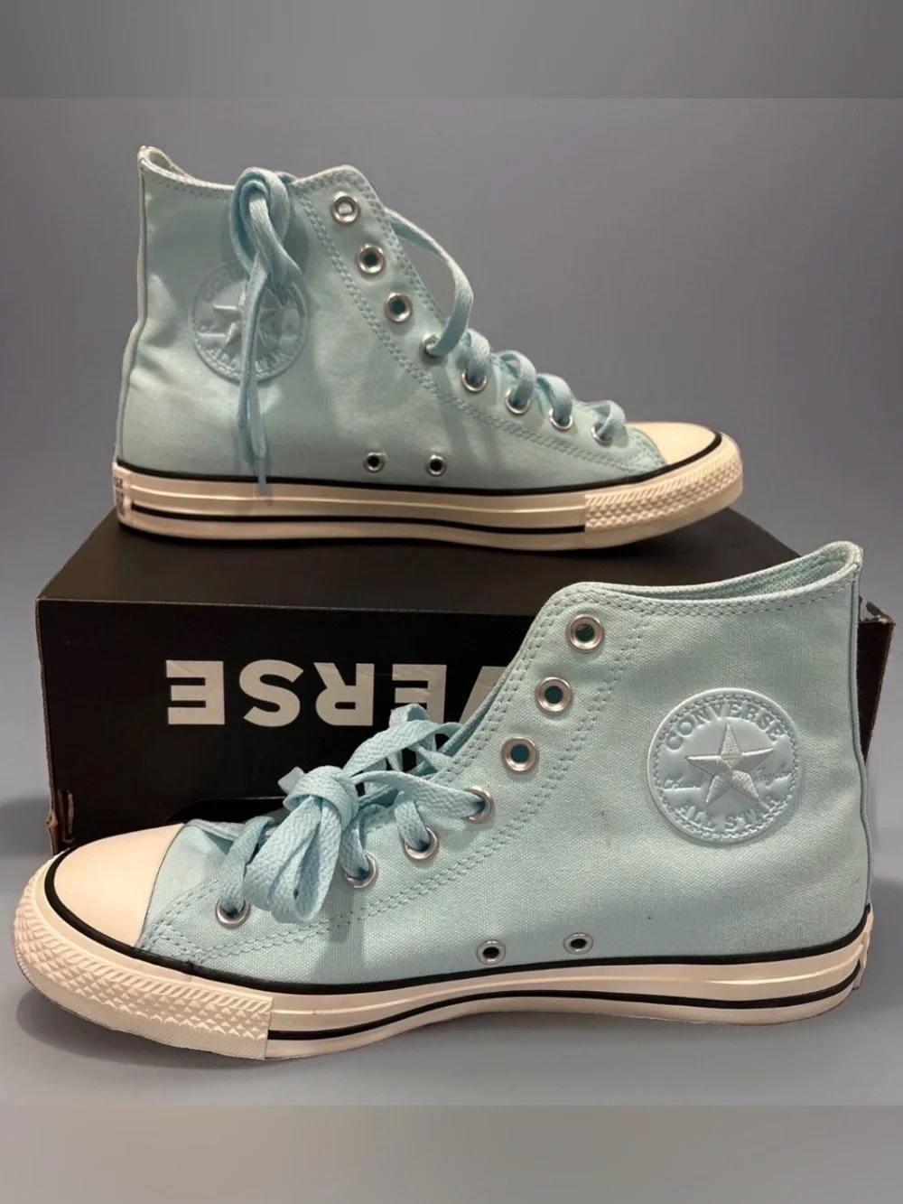 Converse Chuck Taylor All Star Embroidered Floral Hi Top Shoes A21409F Size 8.5